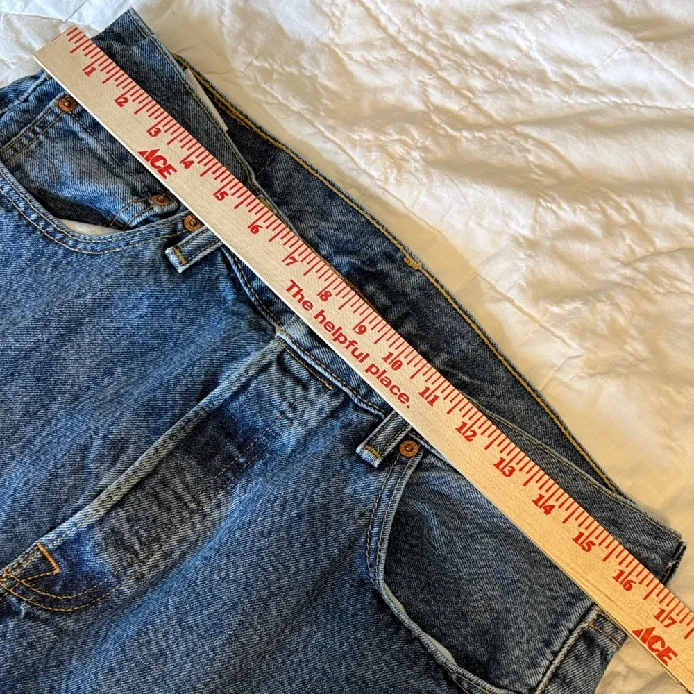 Levi's Classic 501 Stone Washed Straight Denim Jeans‎
